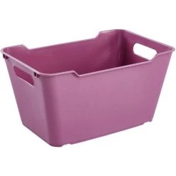 KEEEPER Boîte De Rangement, Polypropylène, 6 L, Framboise, 29.5x19x15 Cm