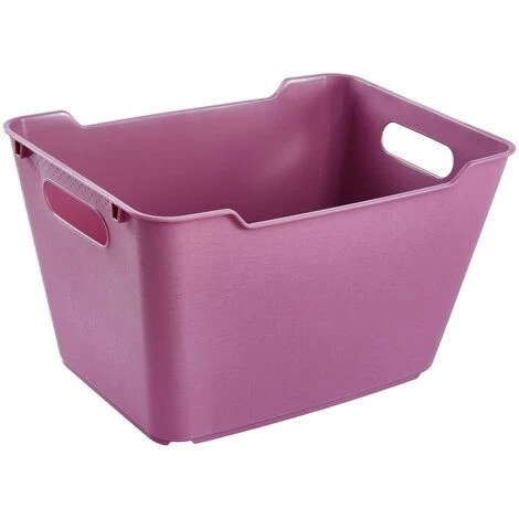 KEEEPER Boîte De Rangement, Polypropylène, 12 L, Framboise, 35.5x23.5x20 Cm 4 KEEEPER Boîte De Rangement, Polypropylène, 12 L, Framboise, 35.5x23.5x20 Cm – Image 2