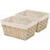 COMPACTOR Lot 2 X Panier De Rangement - Bois Naturel