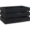 DECOWOOD Boîte Grande Noire -Petit rangement Soldes Magasin 33149728 1