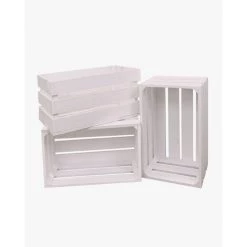 DECOWOOD Boîte Grande Rose -Petit rangement Soldes Magasin 33149796 5