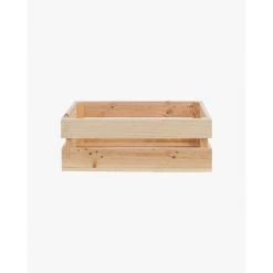 DECOWOOD Pack 3 Boîtes Cadre En Noyeryennes Naturelles -Petit rangement Soldes Magasin 33149828 3