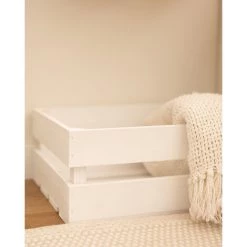 DECOWOOD Boîte Blanche Cadre En Noyeryenne -Petit rangement Soldes Magasin 33149829 4