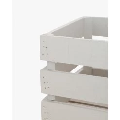 DECOWOOD Boîte Grande Gris Clair 9 DECOWOOD Boîte Grande Gris Clair -Petit rangement Soldes Magasin 33149928 3