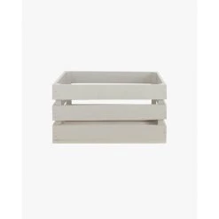 DECOWOOD Boîte Grande Gris Clair 10 DECOWOOD Boîte Grande Gris Clair -Petit rangement Soldes Magasin 33149928 4