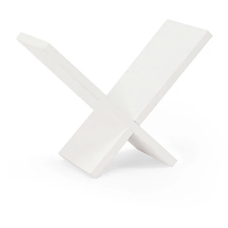 DECOWOOD Porte-revues Mayro Blanc 3 DECOWOOD Porte-revues Mayro Blanc