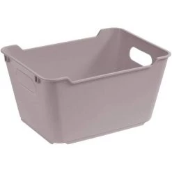 KEEEPER Boîte De Rangement, Polypropylène, 1,8 Lt, Lotta, Gris, 19.5x14x10 Cm