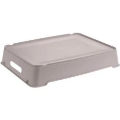KEEEPER Boîte De Rangement, Polypropylène, A4, Lotta, Gris, 37x28x6.5 Cm -Petit rangement Soldes Magasin 33232183 3