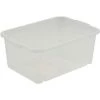Keeeper Boîte De Rangement, Plastique Robuste (PP), 2,8 L, 25 X 17 X 10 Cm, Wilma, Natural Transparent 1 Keeeper Boîte De Rangement, Plastique Robuste (PP), 2,8 L, 25 X 17 X 10 Cm, Wilma, Natural Transparent -Petit rangement Soldes Magasin 33232185 1