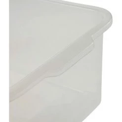 Keeeper Boîte De Rangement, Plastique Robuste (PP), 2,8 L, 25 X 17 X 10 Cm, Wilma, Natural Transparent -Petit rangement Soldes Magasin 33232185 4