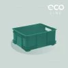 KEEEPER Boîte De Rangement Eurobox L, Plastique ECO (PP), 43 X 35 X 17,5 Cm, 20 L, Vert -Petit rangement Soldes Magasin 33232406 1