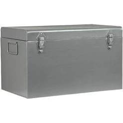 LABEL51 Boîte De Rangement Vintage 40x20x25 Cm M Gris Antique - Gris
