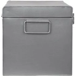 LABEL51 Boîte De Rangement Vintage 40x20x25 Cm M Gris Antique - Gris -Petit rangement Soldes Magasin 33252476 3