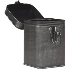 LABEL51 Boîte De Rangement 12x13x17 Cm M Noir Antique - Noir -Petit rangement Soldes Magasin 33252485 4