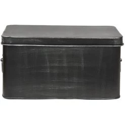 LABEL51 Boîte De Rangement Media 35x27x18 Cm XL Noir Antique - Noir -Petit rangement Soldes Magasin 33252498 3