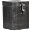 LABEL51 Boîte De Rangement 15x16x19 Cm L Noir Antique - Noir -Petit rangement Soldes Magasin 33252500 1