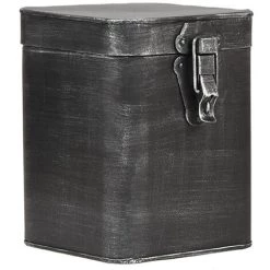 LABEL51 Boîte De Rangement 15x16x19 Cm L Noir Antique - Noir