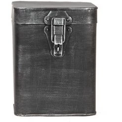 LABEL51 Boîte De Rangement 15x16x19 Cm L Noir Antique - Noir -Petit rangement Soldes Magasin 33252500 3