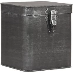 Boîte De Rangement 18x19x21 Cm XL Noir Antique LABEL51 - Noir