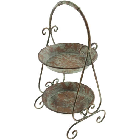 ASUPERMALL Retro Comptoir De Fruits Porte-Panier De Noel Decoratif Bol Stand Decoration Fer Assiette De Fruits Festivals Panier De Rangement, Type 2 - Type 2 3 ASUPERMALL Retro Comptoir De Fruits Porte-Panier De Noel Decoratif Bol Stand Decoration Fer Assiette De Fruits Festivals Panier De Rangement, Type 2 - Type 2