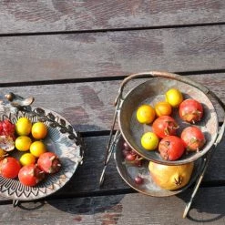 ASUPERMALL Retro Comptoir De Fruits Porte-Panier De Noel Decoratif Bol Stand Decoration Fer Assiette De Fruits Festivals Panier De Rangement, Type 2 - Type 2 10 ASUPERMALL Retro Comptoir De Fruits Porte-Panier De Noel Decoratif Bol Stand Decoration Fer Assiette De Fruits Festivals Panier De Rangement, Type 2 - Type 2 -Petit rangement Soldes Magasin 33482857 4