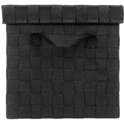 FIVE SIMPLY SMART Lot De 3 Paniers De Rangement "Déco" 40cm Noir -Petit rangement Soldes Magasin 33650689 4