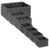 FIVE SIMPLY SMART Lot De 7 Paniers De Rangement "Déco" 34cm Gris 1 FIVE SIMPLY SMART Lot De 7 Paniers De Rangement "Déco" 34cm Gris -Petit rangement Soldes Magasin 33651013 1