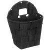 FIVE SIMPLY SMART Panier De Rangement à Accrocher 16cm Noir -Petit rangement Soldes Magasin 33651244 1