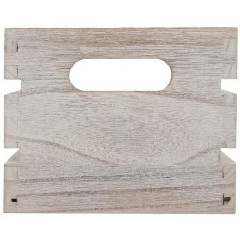 ATMOSPHERA, CRATEUR D'INTRIEUR Lot De 6 Cagettes "Histoire" 40cm Blanc 5 ATMOSPHERA, CRATEUR D'INTRIEUR Lot De 6 Cagettes "Histoire" 40cm Blanc – Image 3