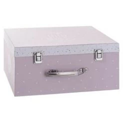 ATMOSPHERA FOR KIDS Set De 3 Boîtes De Rangement "Malle" Rose -Petit rangement Soldes Magasin 33652964 2