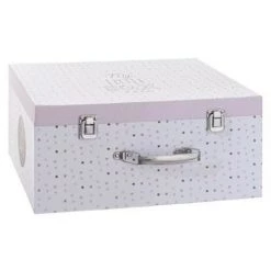 ATMOSPHERA FOR KIDS Set De 3 Boîtes De Rangement "Malle" Rose -Petit rangement Soldes Magasin 33652964 3