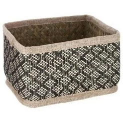 ATMOSPHERA, CRŽATEUR D'INTŽRIEUR Lot De 4 Paniers En Osier "Nomade" 30cm Naturel -Petit rangement Soldes Magasin 33653069 2