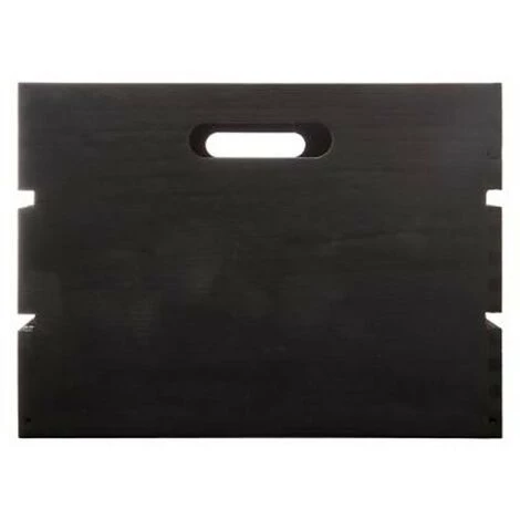 ATMOSPHERA, CRATEUR D'INTRIEUR Lot De 6 Caisses Cagettes "Facto" 40cm Noir 6 ATMOSPHERA, CRATEUR D'INTRIEUR Lot De 6 Caisses Cagettes "Facto" 40cm Noir – Image 4