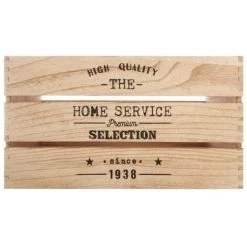 ATMOSPHERA, CRŽATEUR D'INTŽRIEUR Lot De 6 Cagettes De Rangement "White Factory" 40cm Naturel -Petit rangement Soldes Magasin 33653709 3