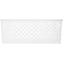 FIVE SIMPLY SMART Panier Multi-Usages "Basket" 13cm Blanc -Petit rangement Soldes Magasin 33655947 3