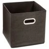 FIVE SIMPLY SMART Boîte De Rangement Pliable "Premium" 31x31cm Marron 1 FIVE SIMPLY SMART Boîte De Rangement Pliable "Premium" 31x31cm Marron -Petit rangement Soldes Magasin 33656112 1