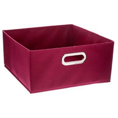 FIVE SIMPLY SMART Boîte De Rangement Pliable "Premium" 15x31cm Framboise 3 FIVE SIMPLY SMART Boîte De Rangement Pliable "Premium" 15x31cm Framboise