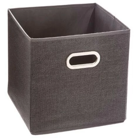 FIVE SIMPLY SMART Boîte De Rangement Pliable "Premium" 31x31cm Gris 3 FIVE SIMPLY SMART Boîte De Rangement Pliable "Premium" 31x31cm Gris