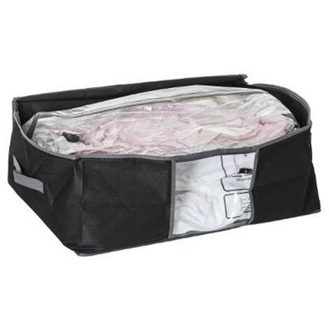 FIVE SIMPLY SMART Boîte De Rangement Pliable "Housse" 60x45cm Noir 4 FIVE SIMPLY SMART Boîte De Rangement Pliable "Housse" 60x45cm Noir – Image 2