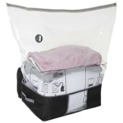 FIVE SIMPLY SMART Boîte De Rangement Pliable "Housse" 60x45cm Noir 9 FIVE SIMPLY SMART Boîte De Rangement Pliable "Housse" 60x45cm Noir -Petit rangement Soldes Magasin 33656162 3