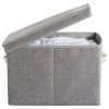 FIVE SIMPLY SMART Boîte De Rangement & Sac "Compresseur" 40cm Gris -Petit rangement Soldes Magasin 33656463 1