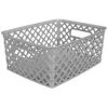 FIVE SIMPLY SMART Panier Multi-Usages "Basket" 10cm Gris 1 FIVE SIMPLY SMART Panier Multi-Usages "Basket" 10cm Gris -Petit rangement Soldes Magasin 33656773 1