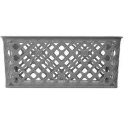 FIVE SIMPLY SMART Panier Multi-Usages "Basket" 10cm Gris -Petit rangement Soldes Magasin 33656773 3