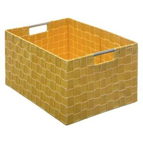 FIVE SIMPLY SMART Lot De 4 Paniers De Rangement "Lisa" 38cm Jaune 5 FIVE SIMPLY SMART Lot De 4 Paniers De Rangement "Lisa" 38cm Jaune – Image 3