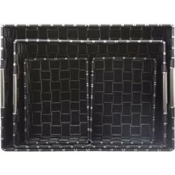 FIVE SIMPLY SMART Lot De 4 Paniers De Rangement "Lisa" 38cm Gris Foncé -Petit rangement Soldes Magasin 33657447 5