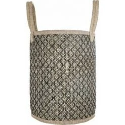 ATMOSPHERA, CRŽATEUR D'INTŽRIEUR Lot De 3 Paniers De Rangement à Anses "Etnic" 36cm Noir -Petit rangement Soldes Magasin 33657939 2