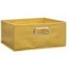 FIVE SIMPLY SMART Boîte De Rangement Pliable "Premium" 15x31cm Jaune -Petit rangement Soldes Magasin 33659323 1