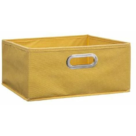 FIVE SIMPLY SMART Boîte De Rangement Pliable "Premium" 15x31cm Jaune 3 FIVE SIMPLY SMART Boîte De Rangement Pliable "Premium" 15x31cm Jaune