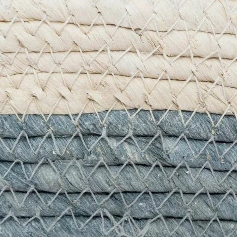 ATMOSPHERA, CRATEUR D'INTRIEUR Lot De 3 Paniers De Rangement Rond "Circ" 25cm Naturel 7 ATMOSPHERA, CRATEUR D'INTRIEUR Lot De 3 Paniers De Rangement Rond "Circ" 25cm Naturel – Image 5