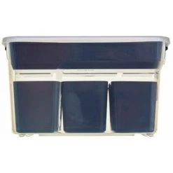 FIVE SIMPLY SMART Boîte De Rangement "10 Compartiments" 8L Transparent -Petit rangement Soldes Magasin 33661863 2